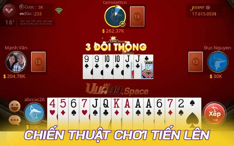 Những chiến thuật chơi Tiến lên miền nam cơ bản