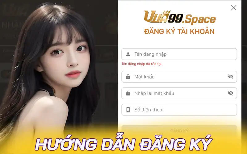 Hướng dẫn đăng ký Vua99
